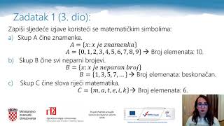 Matematika 5 r OŠ  Pojam skupa i primjeri skupova [upl. by Flanigan]