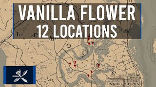 RDR2 Vanilla Flower Locations  Red Dead Online Daily Challenges [upl. by Petr]