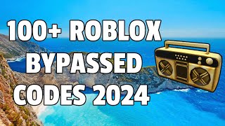 100 Roblox Bypassed CodesIDs July 2024 WORKINGTESTED [upl. by Boony933]