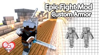 Minecraft  Epic Fight Custom Armor Tutorial [upl. by Sylado123]