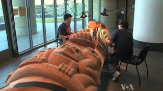 Totem Pole Art Preserves Native American Culture [upl. by Anahir]