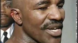 Evander Holyfield Interview after the fight Vs Mike Tyson [upl. by Eiramlehcar183]