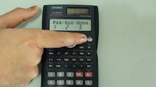 How to Adjust BrightnessContrast on Casio Scientific Calculator [upl. by Alwyn]