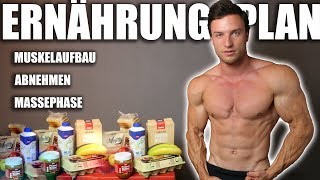 ERNÄHRUNG  So erreichst du deinen Traumkörper   Ernährungsplan und Supplements [upl. by Keithley]