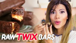 OMG Healthier Twix Chocolate Bars [upl. by Morton]