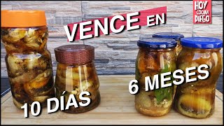 BERENJENAS en ESCABECHE  RECETA FACIL paso a paso [upl. by Devinna]