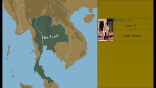 The History of Thailand Every Year [upl. by Ydoj474]