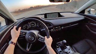 2021 Mazda CX30 Turbo  POV Driving Impressions [upl. by Tomkiel]