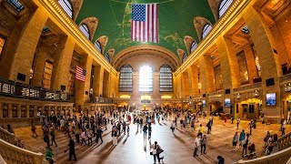 Walking Tour of Grand Central Terminal — New York City 【4K】🇺🇸 [upl. by Ociram952]