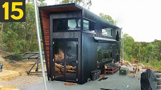 Empty Nesters Build Inventive Tiny Home n Yard No Mortgage [upl. by Ardua779]