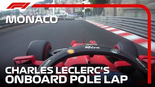 Charles Leclercs Onboard Pole Lap  2021 Monaco Grand Prix  Pirelli [upl. by Valleau]