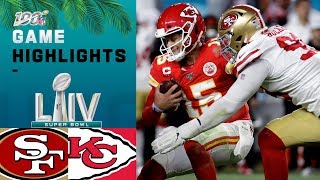 49ers vs Chiefs  Super Bowl LIV Game Highlights [upl. by Ailati]