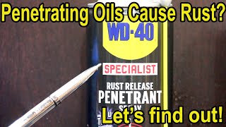 Do Penetrating Oils Block Rust Lets find out [upl. by Reste713]