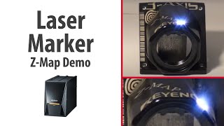 Laser Marker  ZMap Demo  KEYENCE MD Series [upl. by Atlante]