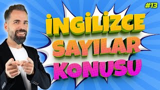 İngilizce Sayılar Konu Anlatımı 13 [upl. by Aurel]