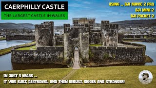 Caerphilly Castle  The Largest in Wales 2nd in Britain [upl. by Aicilec]