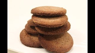 Ragi Biscuit  Sanjeev Kapoor Khazana [upl. by Eenert]