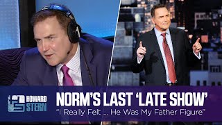 Why Norm Macdonald Got Emotional on His Last “Late Show” Appearance 2016 [upl. by Ibrahim]