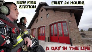 First 24 Hours in a New Fire Station  A Day in the Life [upl. by Narf]