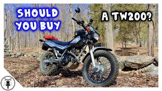 Should You Buy a Yamaha TW200  Ride amp Review  2021 TW200 [upl. by Nadya]