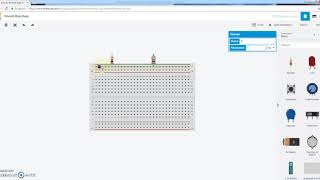 Tinkercad y manejo de protoboard 1 [upl. by Elleunamme]