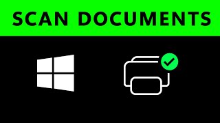 Windows 10  How to Scan a Document or Photo [upl. by Leclair679]