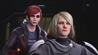 SWTOR Lana Beniko and Female Sith Inquisitor Romance Part 3 [upl. by Gellman166]