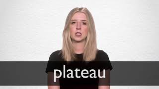 How to pronounce PLATEAU in British English [upl. by Toddy834]