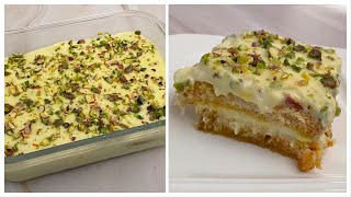 15 Minutes Dessert Recipe With 2 Cups Of Milk  Instant Malai Cake 15 मिनट मे बहुत स्वादिष्ट मिठाई [upl. by Berta]