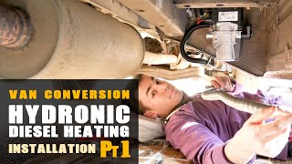 How to Instal Eberspacher Diesel Hydronic Heater STEP BY STEP [upl. by Yde]