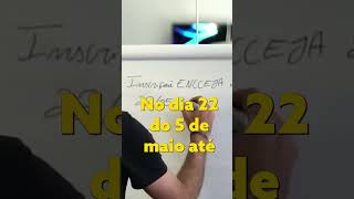 INSCRIÇÃO ENCCEJA 2023 [upl. by Sierra383]