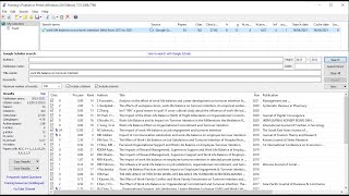 Cara Mencari Jurnal dengan Cepat dan Mudah Menggunakan Software Harzing Publish or Perish [upl. by Zorana]