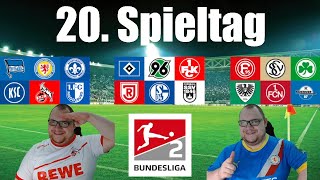 ⚽ Tippspiel 2 Bundesliga 202425 20 Spieltag ⚽ [upl. by Aneekal]