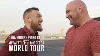 Dana White’s Video Blog  MAYMAC WORLD TOUR  Ep 1 [upl. by Aicatsanna]