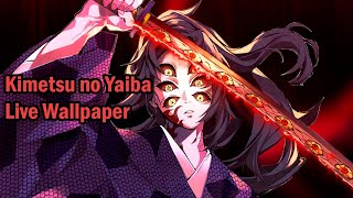 Making Animation Kimetsu no Yaiba  Kokushibo  黒死牟  Live Wallpaper Engine  PC  Mobile [upl. by Faustina]