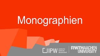 So zitierst du eine Monographie [upl. by Eahc]