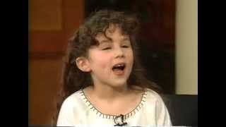 Hallie Eisenberg interview 2000Age 8 [upl. by Dyrraj386]