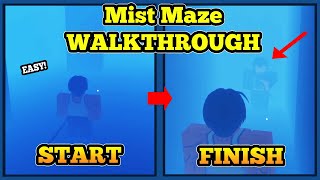 How To BEAT Mist Maze In DemonFall WALKTHROUGH  Roblox DemonFall [upl. by Asela60]