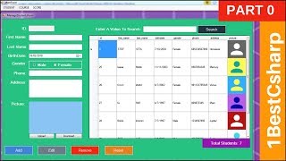 VBNET  Student Information System Project In VBNet And MySQL Database With Source Code Part 0 [upl. by Wons]