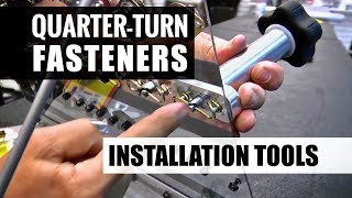 QuarterTurn Fastener Installation Tools [upl. by Etnovahs]