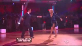 Florence Henderson amp Corky Ballas Cha Cha [upl. by Antin354]