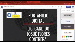 Tutorial ¿Cómo elaborar un portafolio Digital Docente [upl. by Richmal]