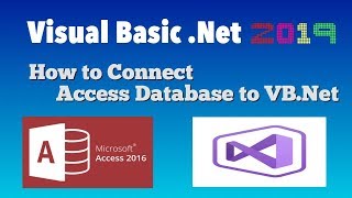 Visual Basic Studio 2019 How to Connect Access Database to VBNet [upl. by Kleinstein]