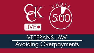 VA Overpayment and What Veterans Can Do To Avoid Them [upl. by Anirt]