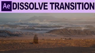 Dissolve Transition  Adobe After Effects Tutorial [upl. by Gibeon]