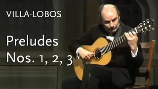 Preludes Nos 1 2 3 • VillaLobos • Julian Bream [upl. by Karia830]