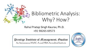 Bibliometric Analysis Why and How [upl. by Nomead]