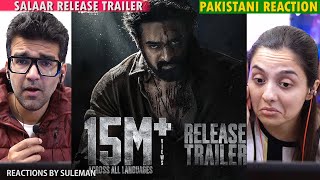 Pakistani Couple Reacts To Salaar Release Trailer  Hindi  Prabhas  Prashanth Neel  Shruthi H [upl. by Chantal478]