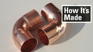 How Its Made Copper Pipe Fittings [upl. by Marabel]