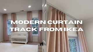 IKEA VIDGA  MODERN CURTAIN TRACK SYSTEM [upl. by Nealy]